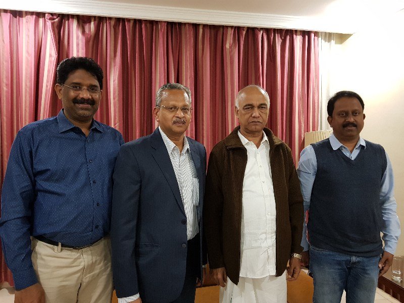 Meeting with Elamaram Kareem M.P  - Residency issues of Indian Engineers in Kuwait